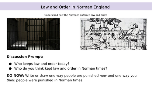 Norman England - Law and Order