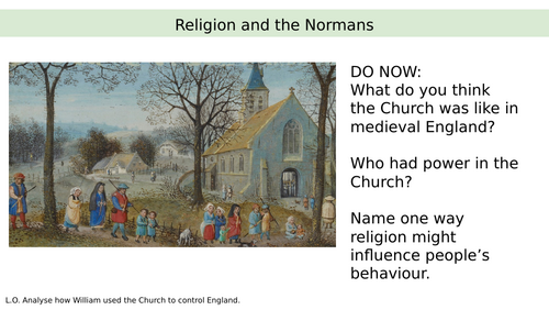 Full Unit of Work - all resources - The Battle of Hastings and life in Norman England - The Norman C