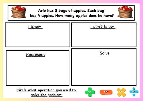 Multiplication word problems