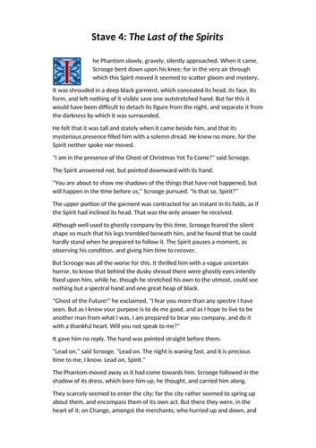 A Christmas Carol - Printed text