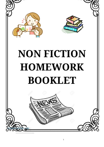 KS3 Non Fiction Homework Booklet