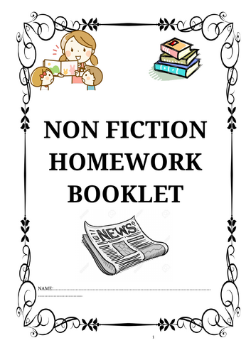 KS3 Non Fiction Homework Booklet