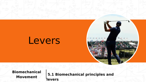 Levers (AQA A Level PE)