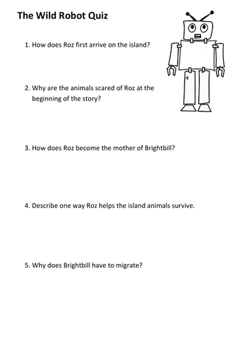 The Wild Robot Quiz