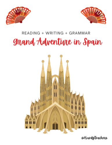 Spain Reading Comprehension + Grammar + Writing Bundle