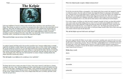 The Kelpie Assignment Bundle (3 Assignments)