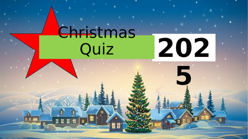 Christmas Maths Quiz 2025