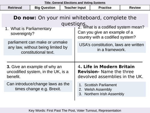 L6 General Elections & Voting Systems