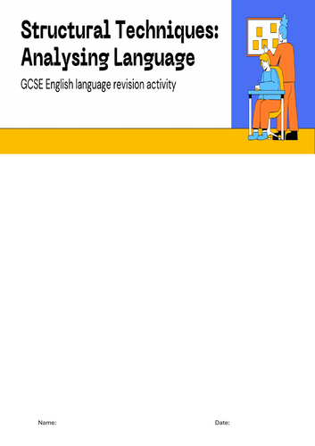 Structural Techniques Booklet Activity