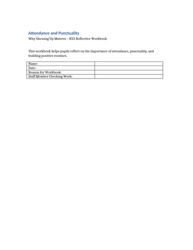 Isolation, Remove Room, Internal Exclusion Workbooks | Teaching Resources