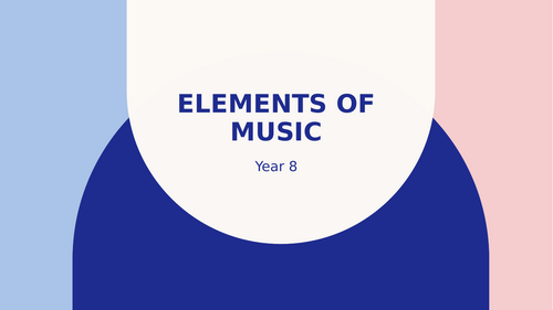 Elements of Music