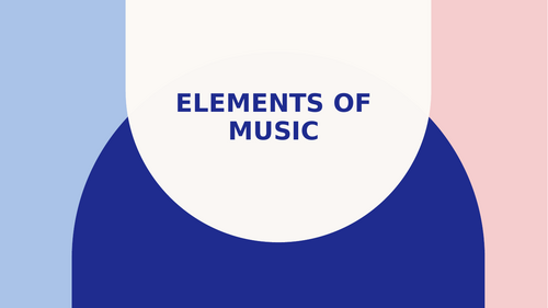 Elements of Music - dynamics