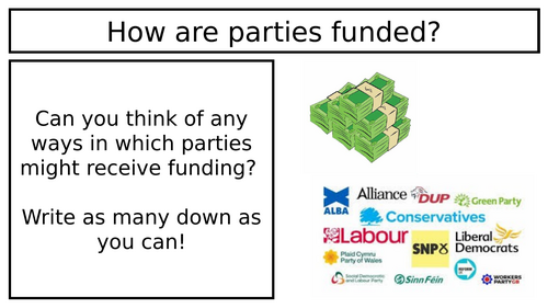 Funding of Political Parties