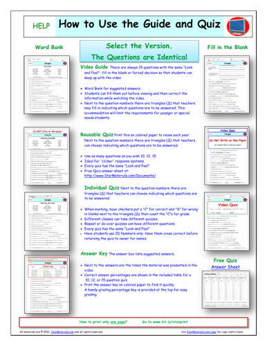 A Liberty's Kids * LK01 -“Boston Tea Party” Worksheet, Ans Sheet, Four Quizzes