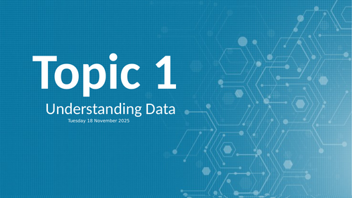 OCR AAQ IT: Data Analytics – Unit F200 | Big Data Concepts | Lesson PowerPoint & Worksheet