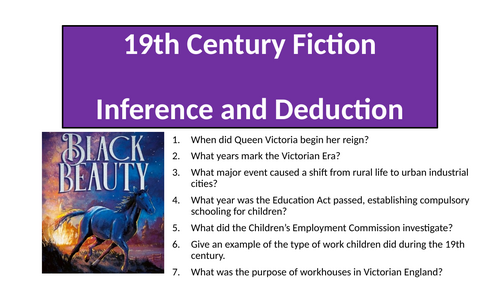 Black Beauty - Inference and Deduction