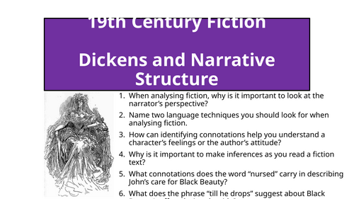 Great Expectations  - Dickens and Narrative Structure