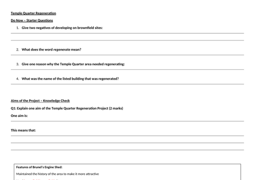 KS4: Temple Quarter Regeneration Project (Brunel's Engine Shed)