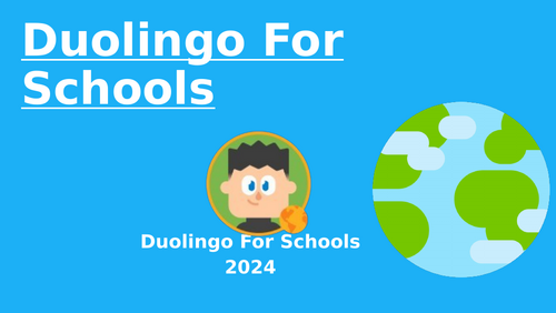 Teachers guide to Duolingo for Schools