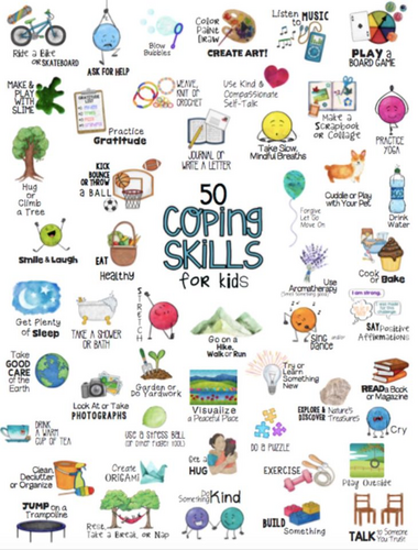 50 Coping Skills for the classroom