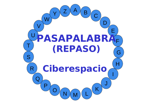 Pasapalabra- El ciberespacio Repaso
