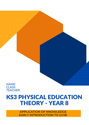 KS3 PE Theory Booklet - Year 8