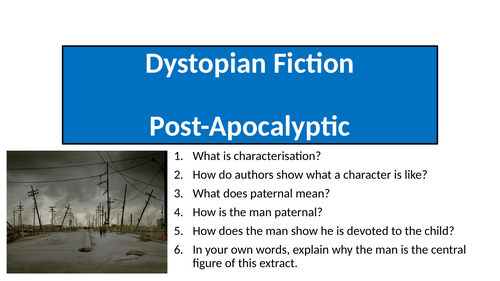 The Road  - Post-Apocalyptic Fiction