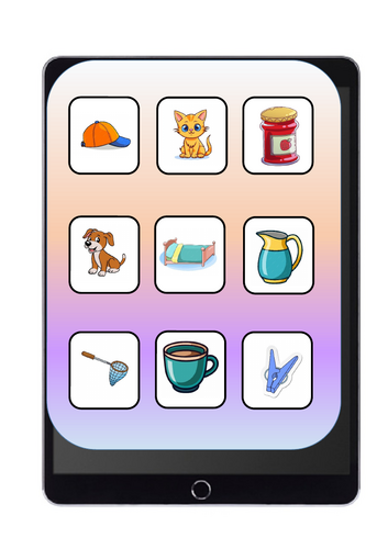 IPad CVC Picture Mat