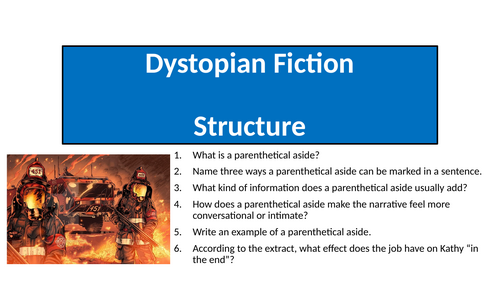 Fahrenheit 451 - Structure