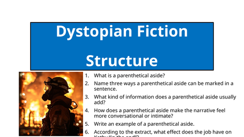 Fahrenheit 451 - Structure