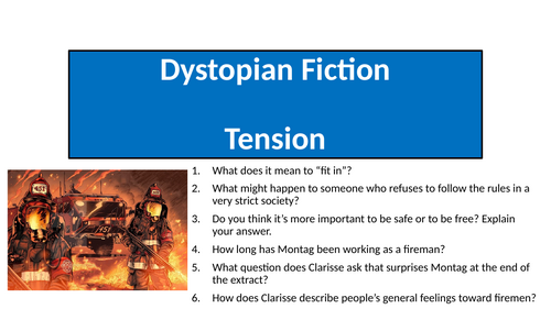 Fahrenheit 451 - Tension  (Evaluation)