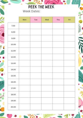 All in One Teacher Planner