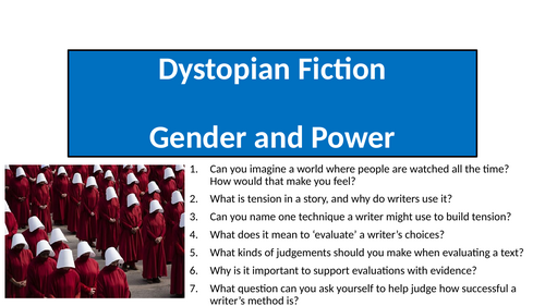 The Handmaids Tale - Gender and Power