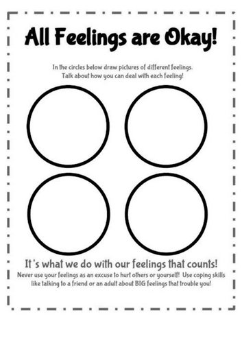 All Feelings Are Okay Activity