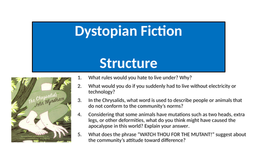 The Chrysalids - Structure