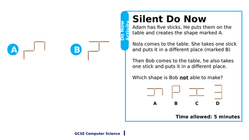 AQA GCSE Computer Science - Computational Thinking