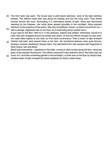 AQA Language paper one resources.