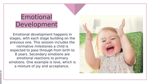 New AAQ - Early Childhood Development Emotioanl Dev and Bowlby Attachment Theory
