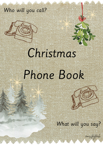 Christmas Phone Book