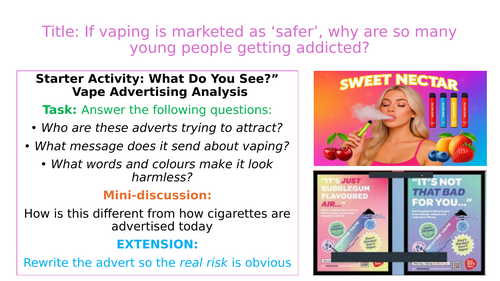 If vaping is marketed as ‘safer’, why are so many young people getting addicted? Addiction / Smoking