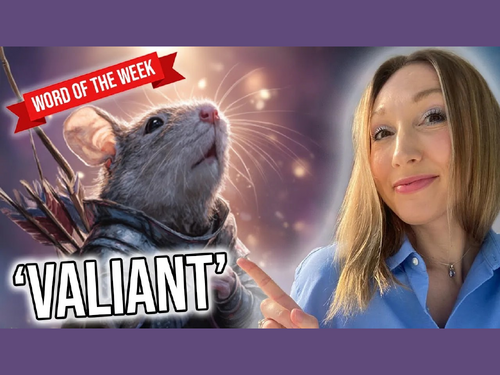 Valiant Vocabulary Activity Pack – Differentiated Worksheets for Primary English | Word of the Week