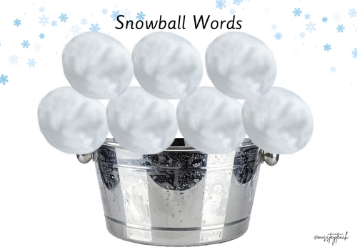 Snowball Phonics CVC Writing