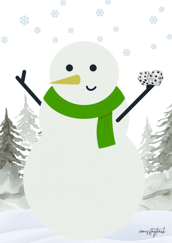 Snowman Button Counting