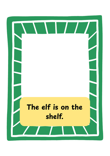 Christmas Simple Sentence Reading Activity