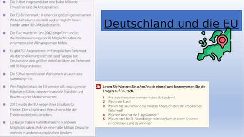 Y12/13 German Migration Einwanderung A-Level lesson bundle