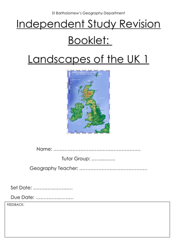 OCR Unit 1 Revision Booklets
