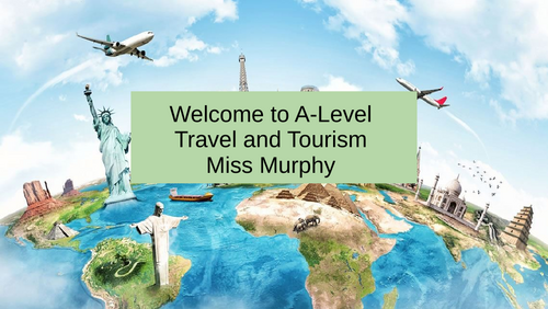 BTEC Travel and Tourism - Unit 2: Global Destinations - Content Area A