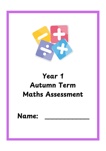Year 1 Autumn Maths Assessment