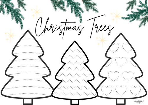 Christmas Tree Tracing