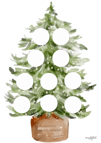 Christmas Tree Loose Parts